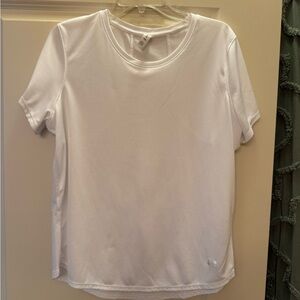 Under Armour White Short Sleeve Tee